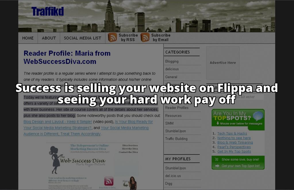 How to Sell a Website on Flippa